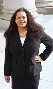 Woman in business suit